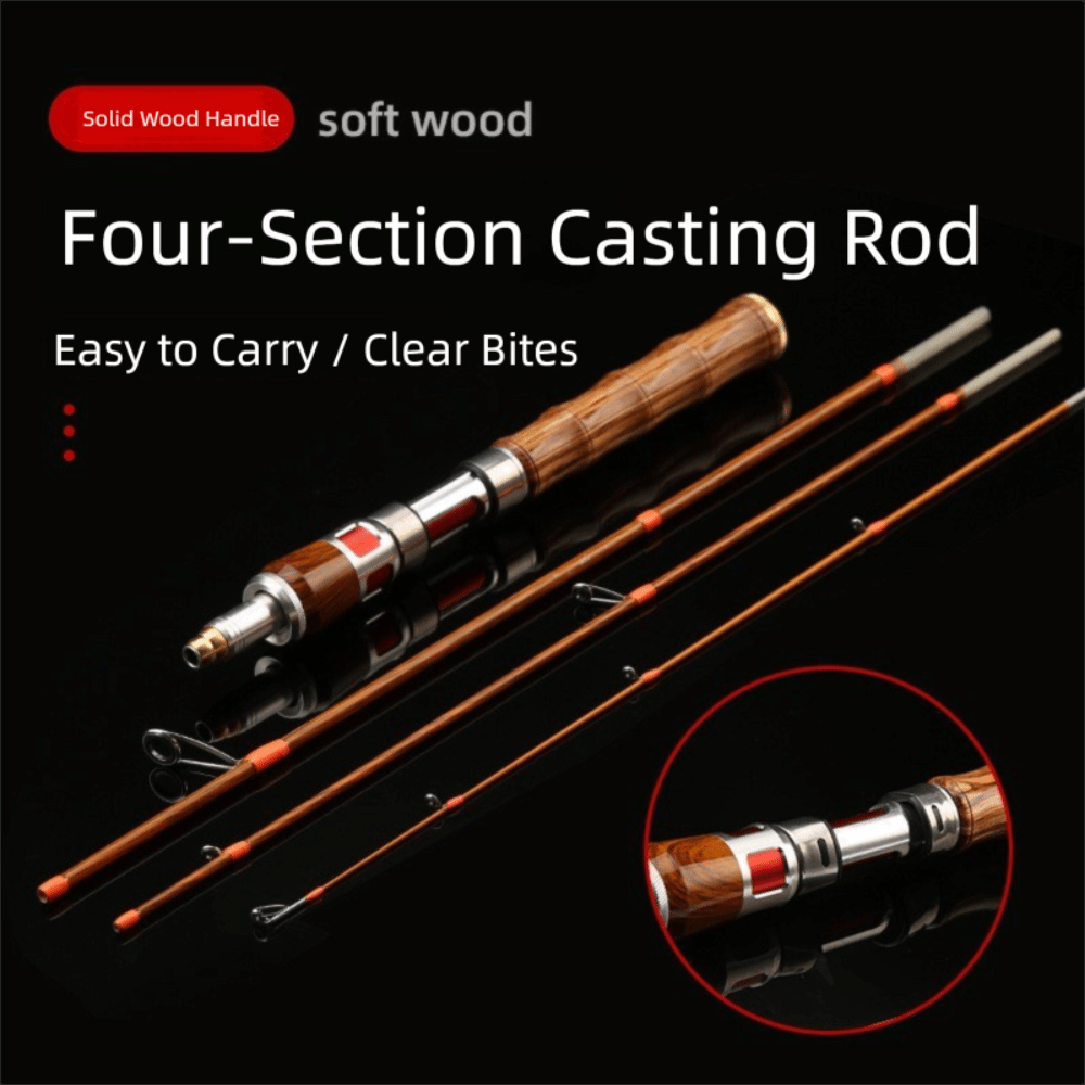 2025 4 Abschnitte Spinning Ang – Fishing Rod Carbon Fiber Bewertung und Preis