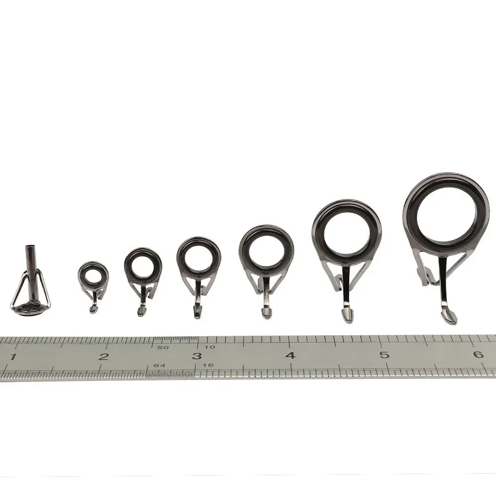 7 teile/satz Angelgerät Edelst – Fishing Rod Guide Replacement Bewertung und Preis